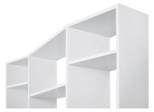 Bílá knihovna TemaHome Valsa, šířka 144 cm