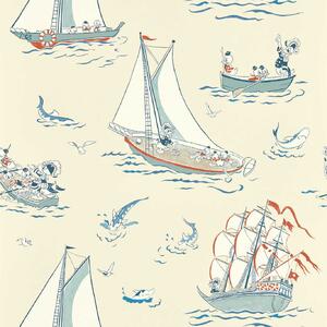 Sanderson Donald Nautical Odstín tapety: Sea Salt