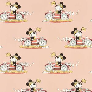 Sanderson Minnie On The Move Odstín tapety: Candy Floss