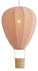 Dětské závěsné svítidlo růžový horkovzdušný balón - Air Balloon