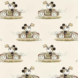 Sanderson Minnie On The Move Odstín tapety: Babyccino