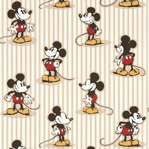 Sanderson Mickey Stripe Odstín tapety: Peanut