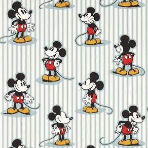 Sanderson Mickey Stripe Odstín tapety: Sea Salt