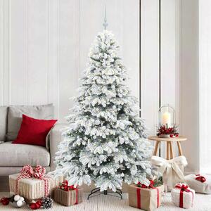 Umělý vánoční stromeček s 300 LED diodami Bílá 180 cm PE a PVC 3397617