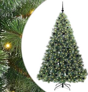 Umělý vánoční stromeček s stojanem Zelená 210 cm PE a PVC 3397862