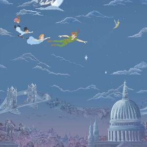 Sanderson Peter Pan - panel Odstín tapety: Evening Blue