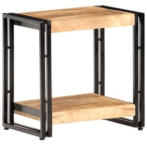 Odkládací stolek Purleigh - 40x30x40 cm | hrubé mangovníkové dřevo
