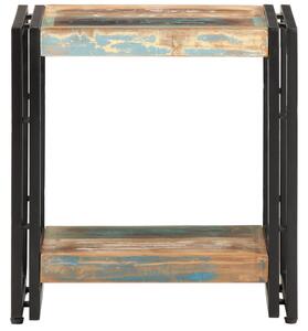 Odkládací stolek Purleigh - 40x30x40 cm | masivní recyklované dřevo