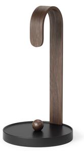Černý dřevěný stojan na papírové utěrky ø 17 cm Bellwood – Umbra