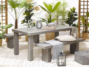 Zahradní stůl TONUTO (beton) (šedá) (pro 6 osob). 1023110