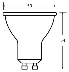 LED Žárovka ECO GU10/5W/230V 2700K 350lm