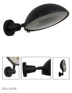 Nástěnná lampa Lisa Barva: spálená černá