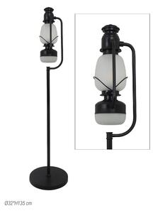 Dekorativní stojací lampa Joss Barva: spálená černá
