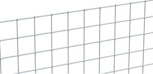 Drátěný plot Mřížový panel - 5 m x 50 cm - Pozinkovaná ocel - Oka 12,7 x 12,7 mm