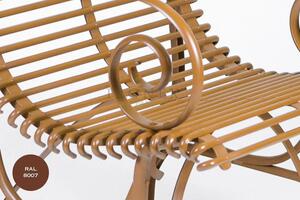 Kovová židle Arras US Chair C2 Barva: Nic, Galvanizace: Fawn Brown - RAL 8007