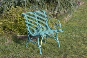 Kovová židle Arras Armchair A1 Barva: Pastel Turquoise - RAL 6034, Galvanizace: Nic