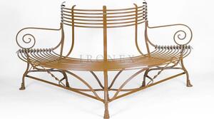Kovová lavice Arras Tree Bench BTR Barva: Nic, Galvanizace: Nic
