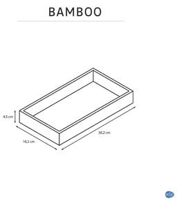 Senseo XL - Bambusový organizér, vložka do zásuvky, BAMBUS SENSEA (30x16)