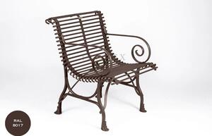 Kovová židle Arras Armchair A1 Barva: Chocolate Brown - 8017, Galvanizace: Nic