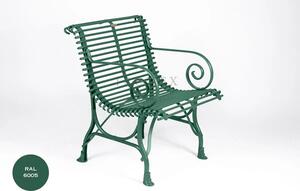 Kovová židle Arras Armchair A1 Barva: Moss Green - RAL 6005, Galvanizace: Nic