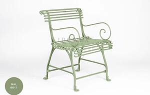 Kovová židle Arras US Armchair A3 Barva: Roseda Green - RAL 6011, Galvanizace: Nic