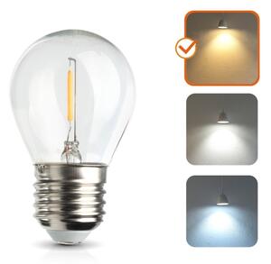 LED žárovka E27/1,3W/230V 2700K