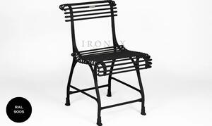 Kovová židle Arras US Chair C2 Barva: Jet Black - RAL 9005, Galvanizace: Nic