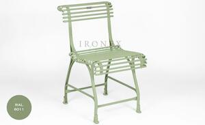 Kovová židle Arras US Chair C2 Barva: Roseda Green - RAL 6011, Galvanizace: Nic