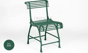 Kovová židle Arras US Chair C2 Barva: Moss Green - RAL 6005, Galvanizace: Nic