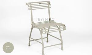 Kovová židle Arras US Chair C2 Barva: Pebble Grey - RAL 7032, Galvanizace: Nic