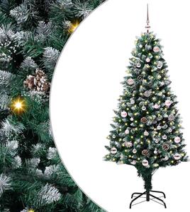 Umělý vánoční stromeček Zelená 150 cm PVC, ocel a plast 3396253