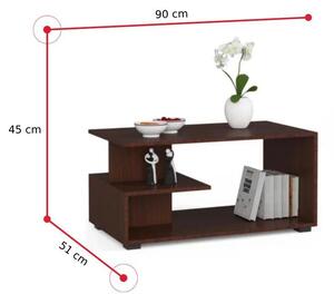 Konferenční stolek PIN, 90x45x51, bílá