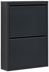 VYKLÁPĚCÍ BOTNÍK, antracitová, 50/70,5/15 cm Carryhome - Výklopné botníky