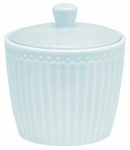 Porcelánová cukřenka světle modrá