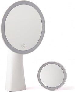 LED make-up zrcadlo s osvětlením - stmívací stolní zrcadlo - 5x zvětšovací zrcadlo - ideální pro make-up - ServiceTopper