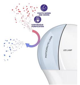 LED Antibakteriální žárovka A75 E27/10W/230V 2700K - Osram