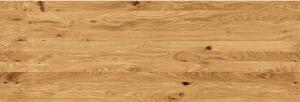 Nástěnný věšák z dubového dřeva v přírodní barvě s poličkou Abies – The Beds