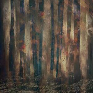 Ilustrace Forest abstract, Nel Talen, (40 x 40 cm)