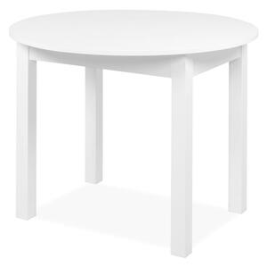 Jídelní stůl BUD bílá, šířka 100 cm