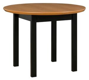 Jídelní stůl POLI 1 + deska stolu bílá, nohy stolu wenge