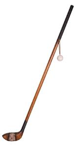 Dekoratvní retro dřevěná golfová hůl 101cm