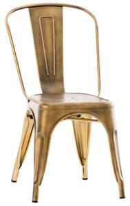 Jídelní / konferenční židle Factory V2, zlatá