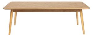 Konferenční stolek s deskou v dubovém dekoru v přírodní barvě 60x120 cm Fabio – White Label