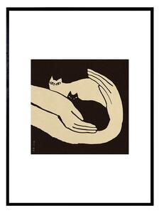 Autorský plakát Kittens by Enikő Katalin Eged 40x50 cm