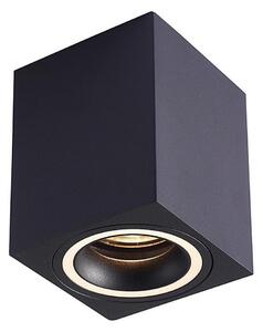 Bodové svítidlo BIMA 1xGU10/25W/230V hranatý černá