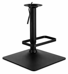 LuxuryForm DESIGN Podstava pro barové židle - černá hranatá základna - set