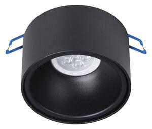 Podhledové bodové svítidlo BALI 1xGU5,3/MR16/25W/12V kulatý černá
