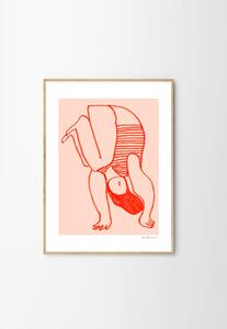 Autorský plakát Upside Down by Cinzia Franceschini 30 x 40 cm
