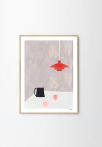 Autorský plakát Orange Pendant by Ana Frois 50 x 70 cm