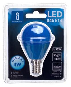 LED Žárovka G45 E14/4W/230V modrá - Aigostar